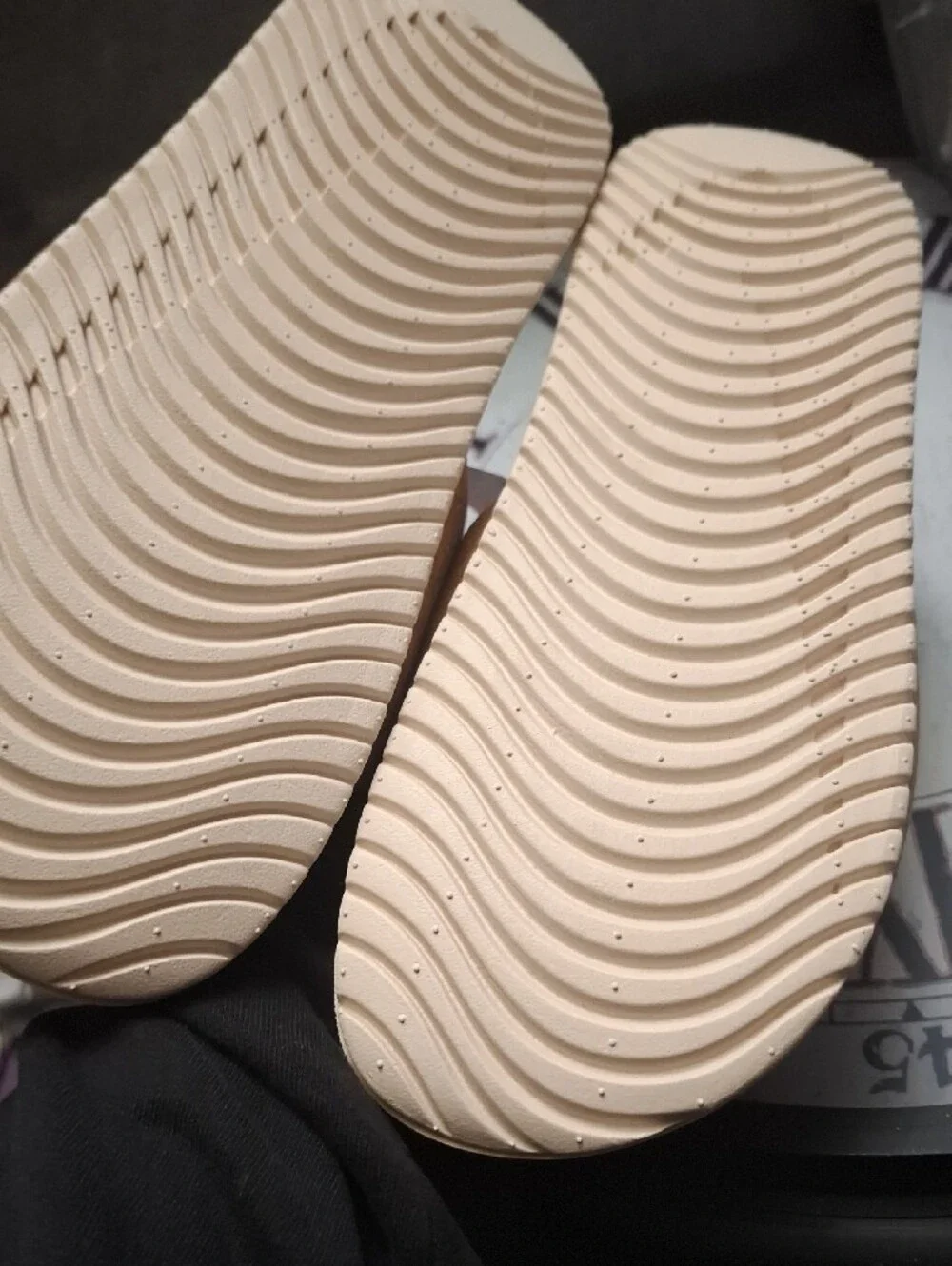 Nike Women’s Slide Sandals in Cream with Cork Strap